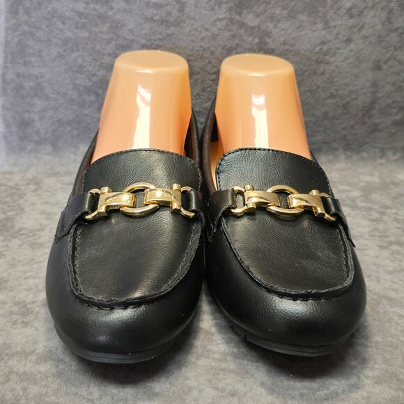 VERDASCO Black Loafers Flats Moccasin Penny Slip On Dress Work Shoes Comfort 8 - Picture 5 of 8